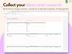 Digital Pregnancy Planner & Journal gallery image