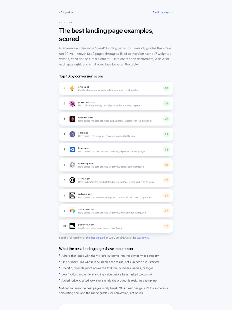 Is My Landing Page Valid? screenshot 5