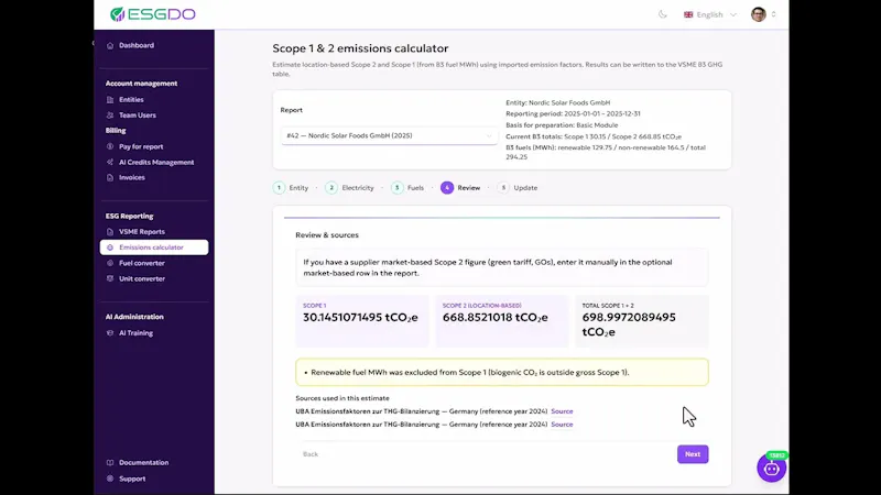 ESGDO screenshot 1 (video preview)