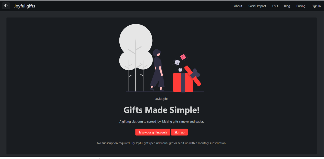 Joyful gifts gallery image