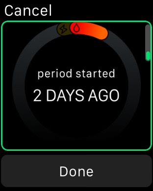 Cycles 3.0 now ready for watchOS 2 and iOS9 Reproductive Health gallery image