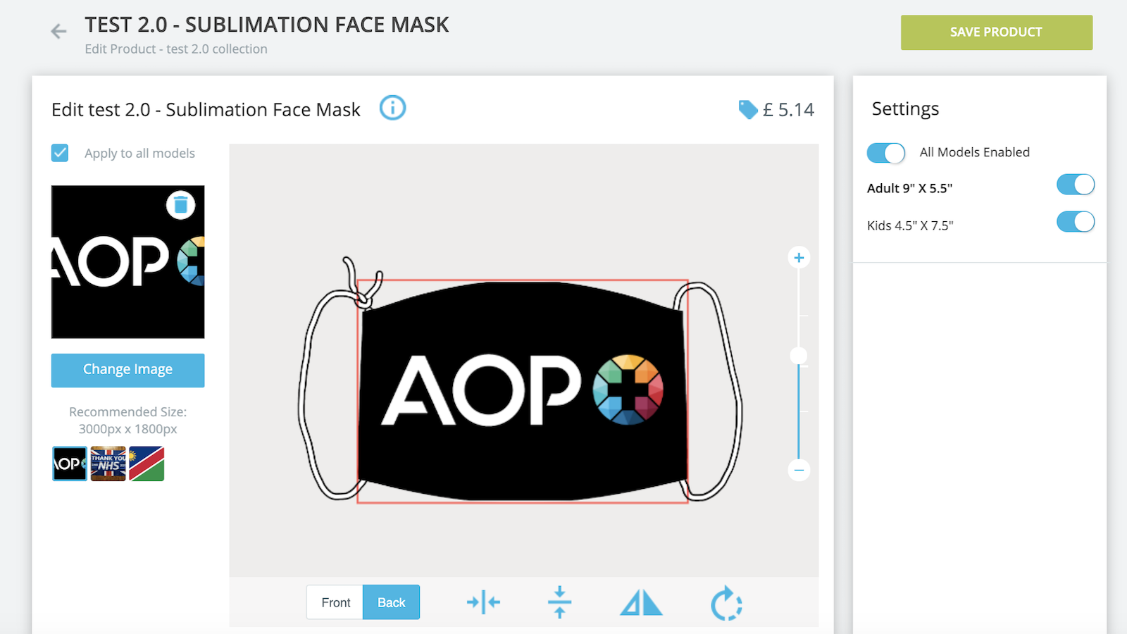 AOP+ POD gallery image