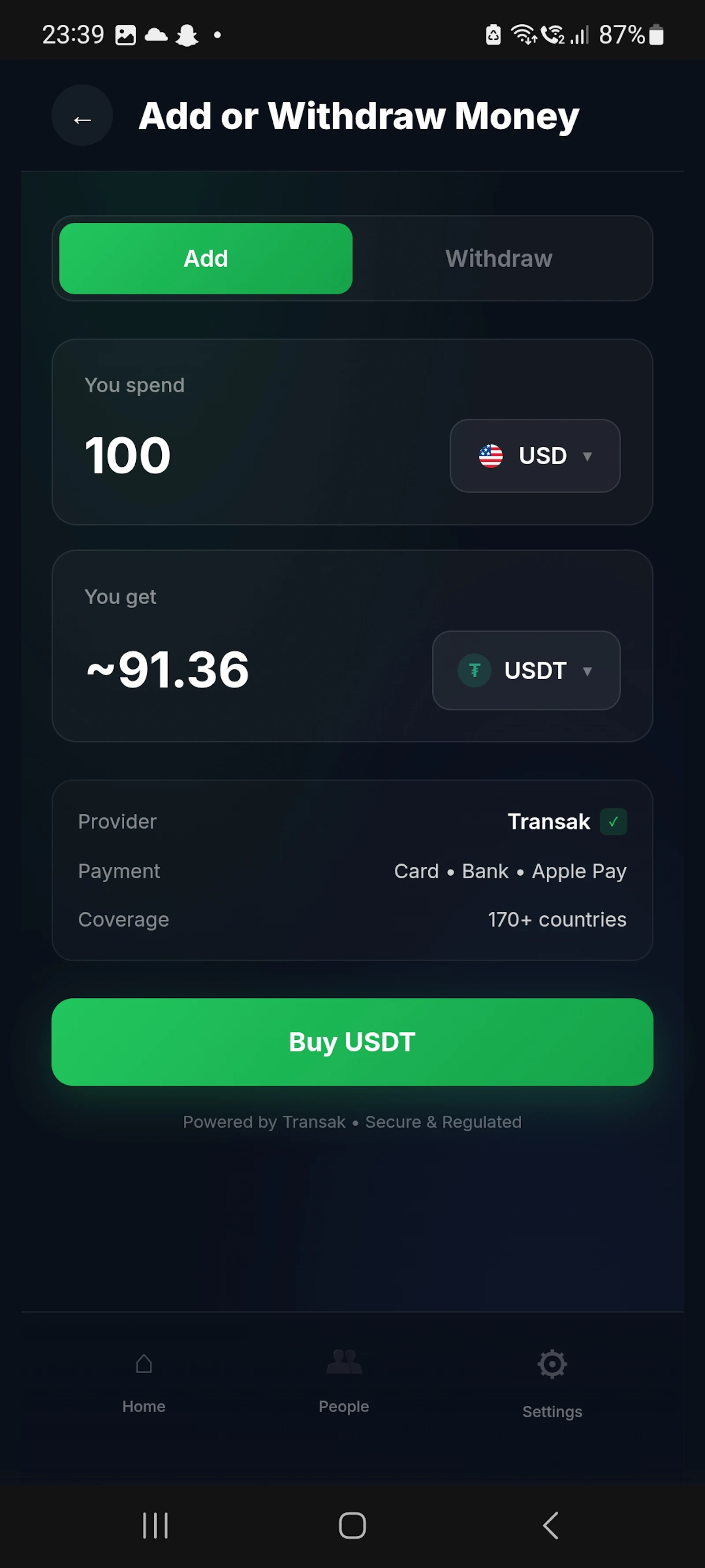 MyFriendlyWallet screenshot 5