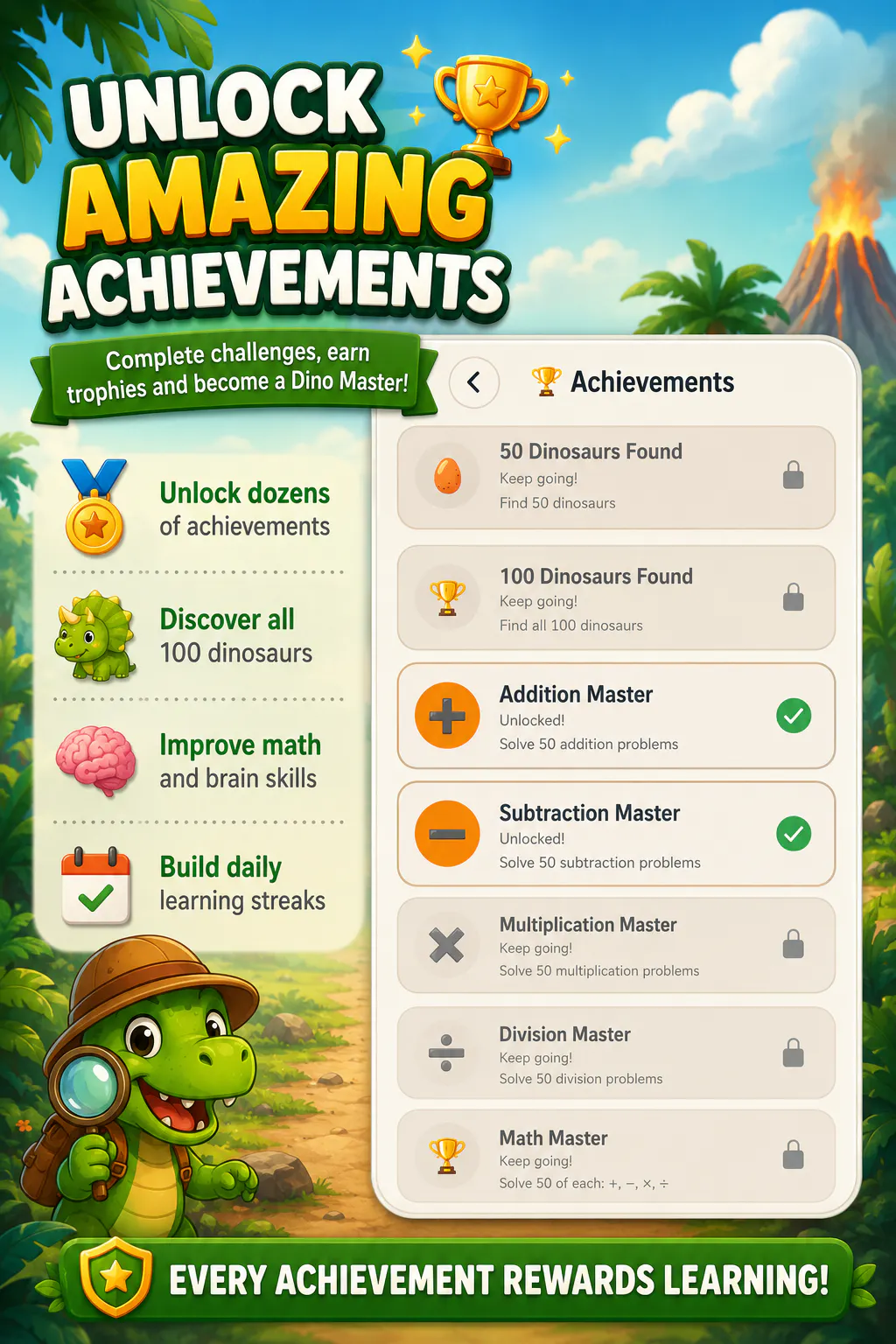 Dino-Detective: Math Adventure gallery image