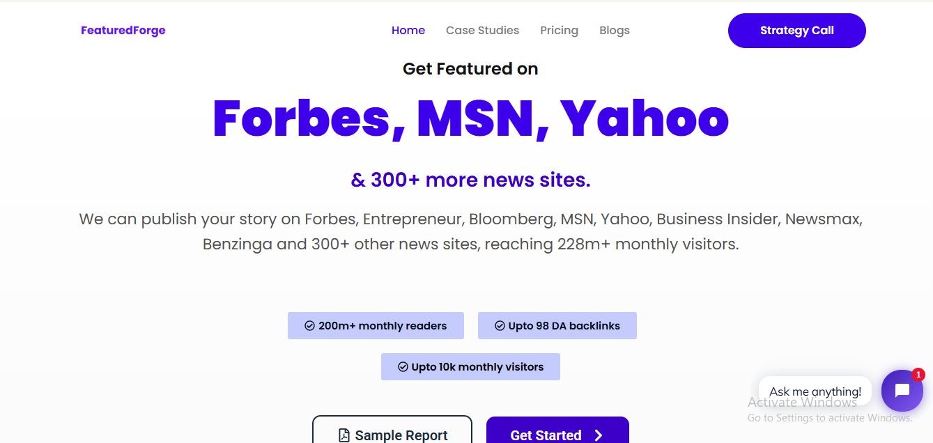 FeaturedForge - Büyük Haber sitelerinde yer alın - FeaturedForge medya 2