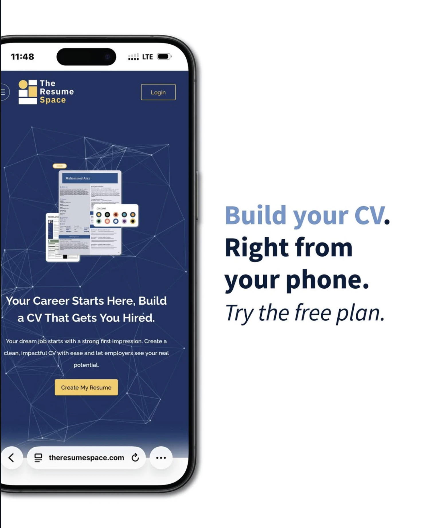 The Resume Space screenshot 1