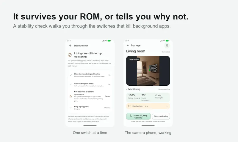 Homeye screenshot 1