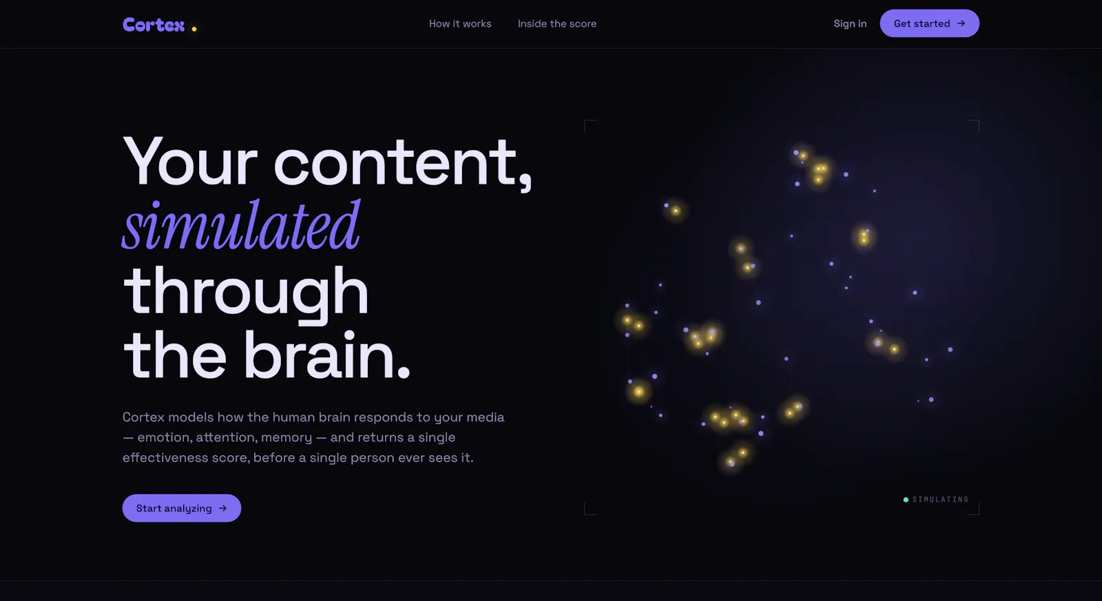 Cortex screenshot 1