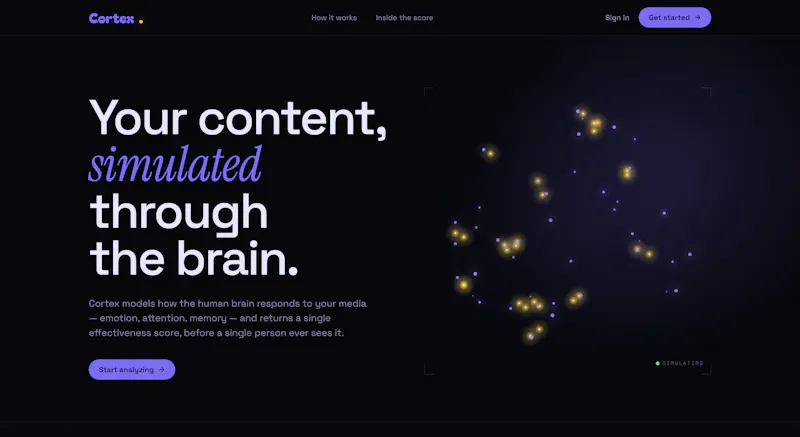Cortex screenshot 1