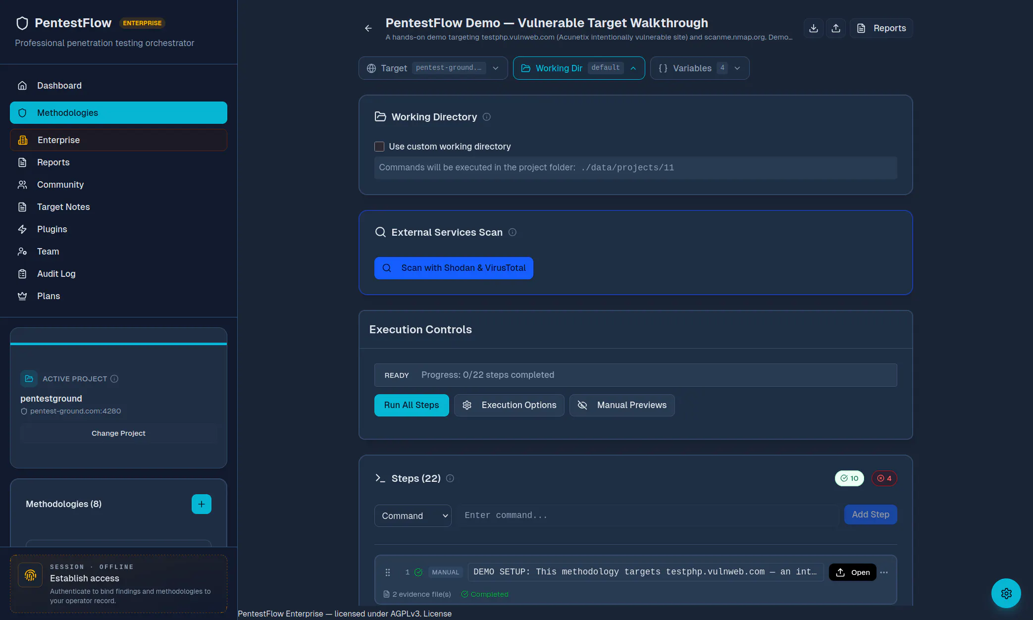 PentestFlow gallery image