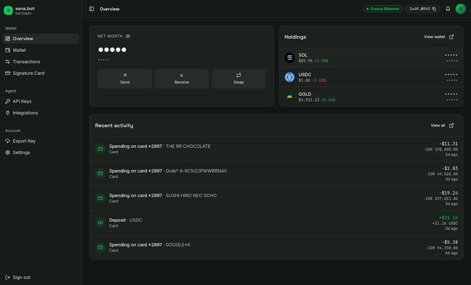 Sana.bot screenshot 2