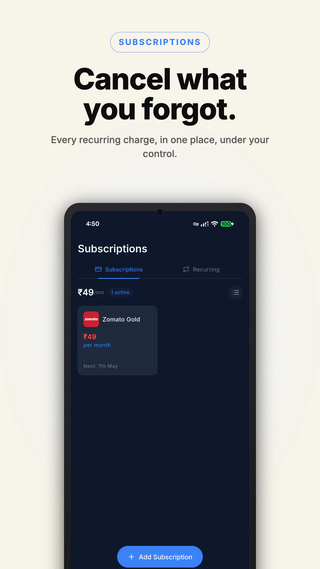 MoneyMinder | AI Expense Tracker gallery image