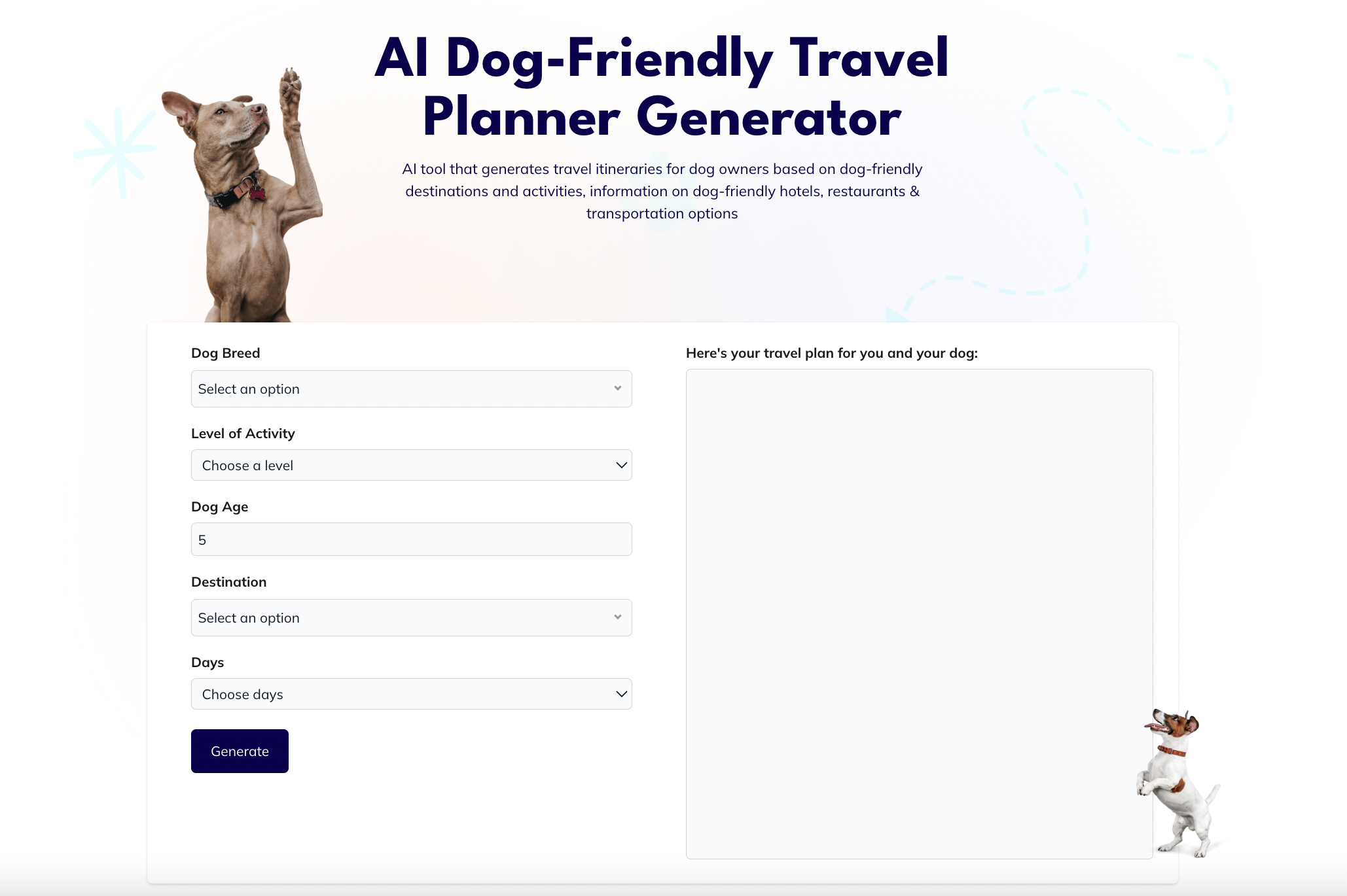 Pet friendly 2024 travel options