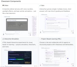 OpenMAIC: AI Interactive Classrooms gallery image