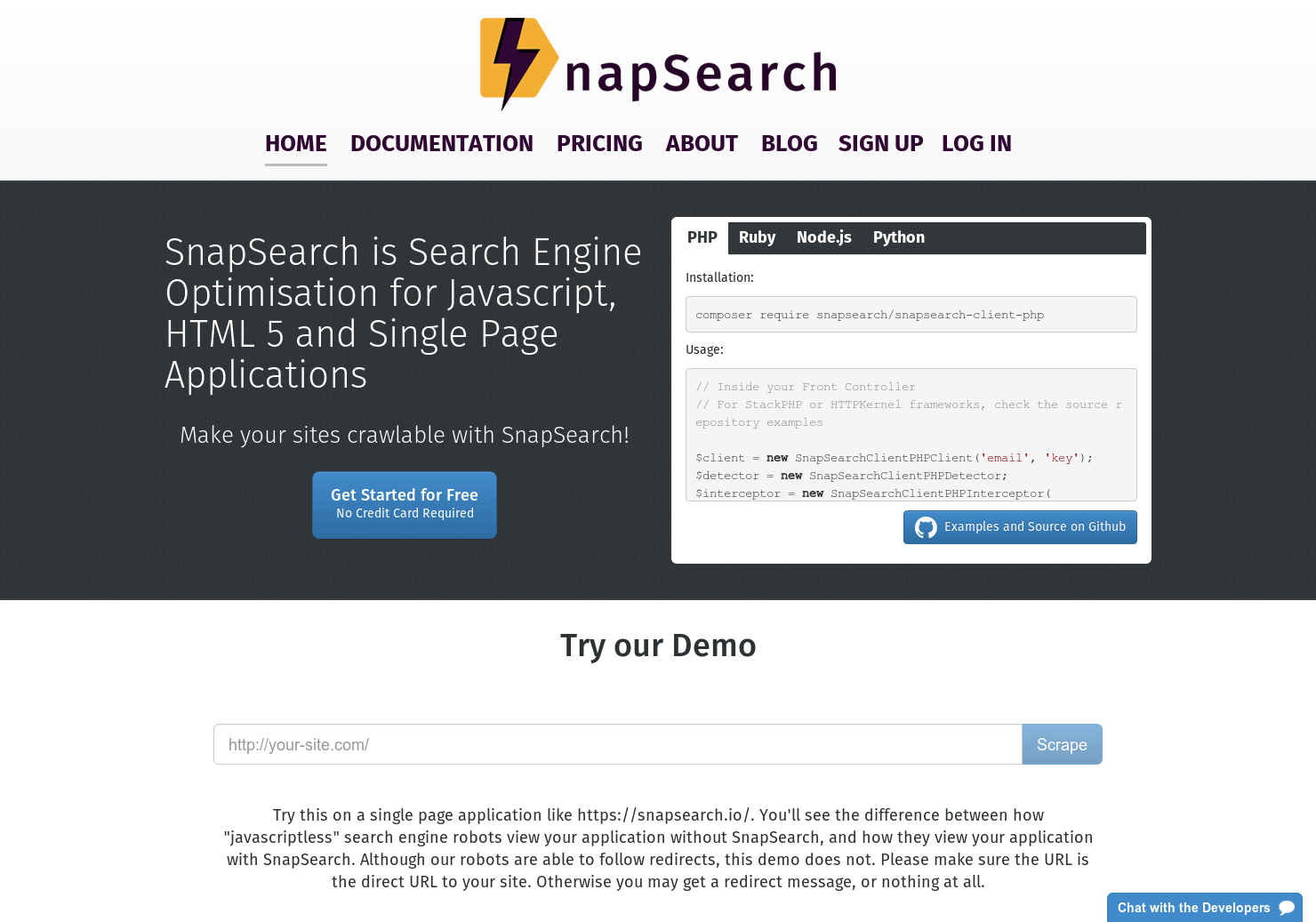 SnapSearch gallery image