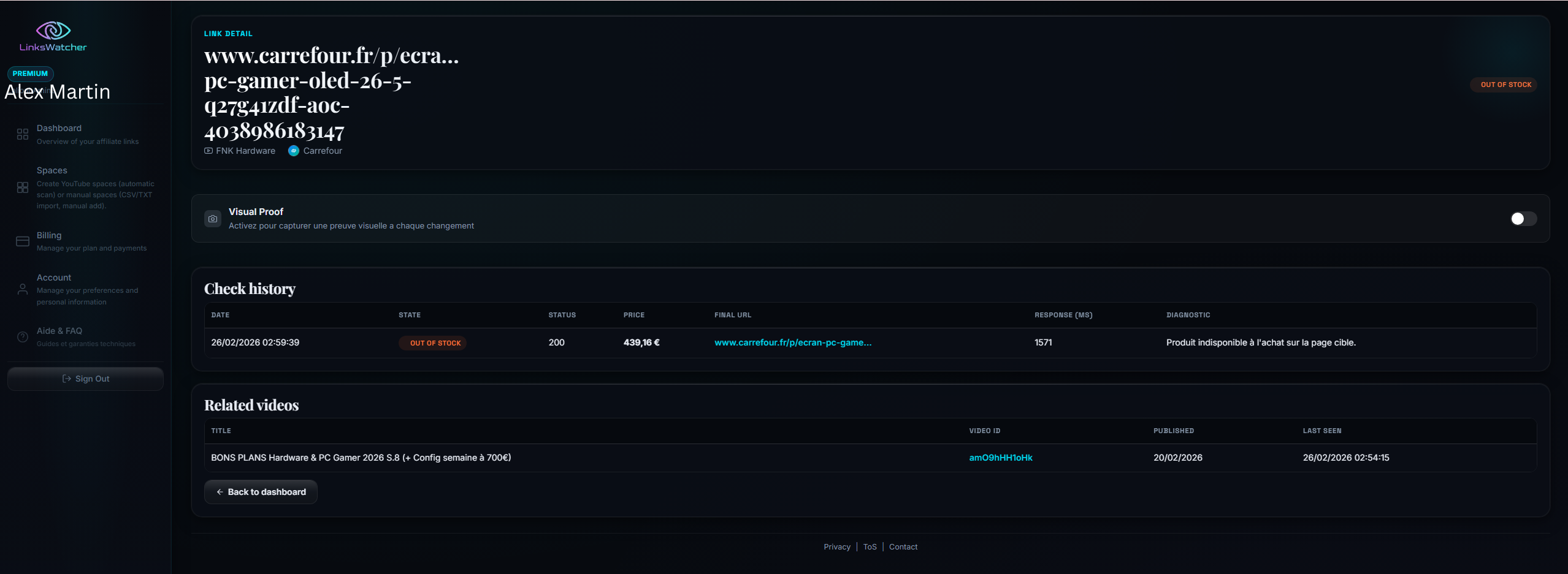 LinksWatcher - Screenshot 4 showing product features and functionality