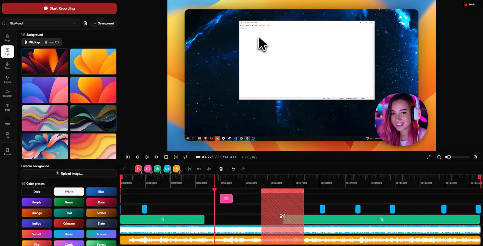 KlipKap Pro screenshot 2