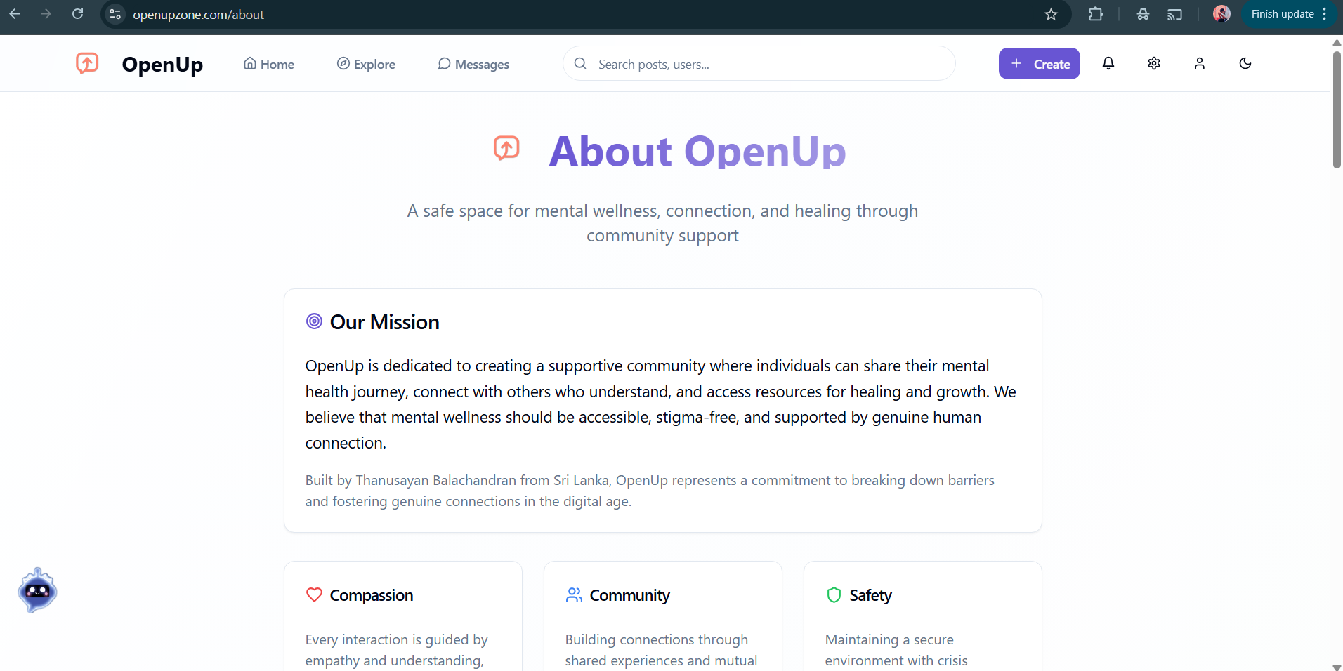 OpenUp gallery image