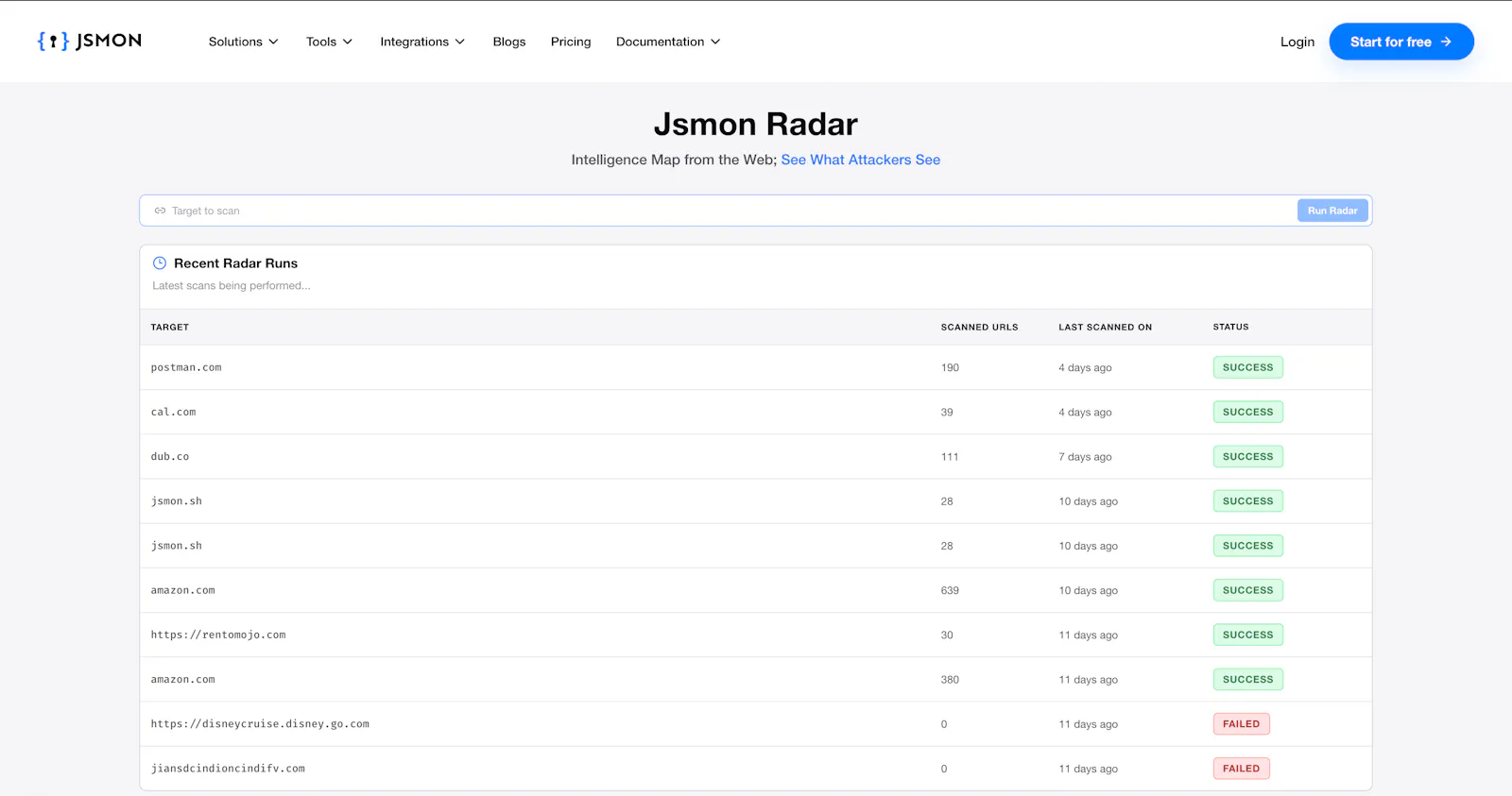 Radar by Jsmon screenshot 1