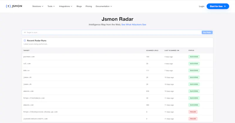 Radar by Jsmon screenshot 1