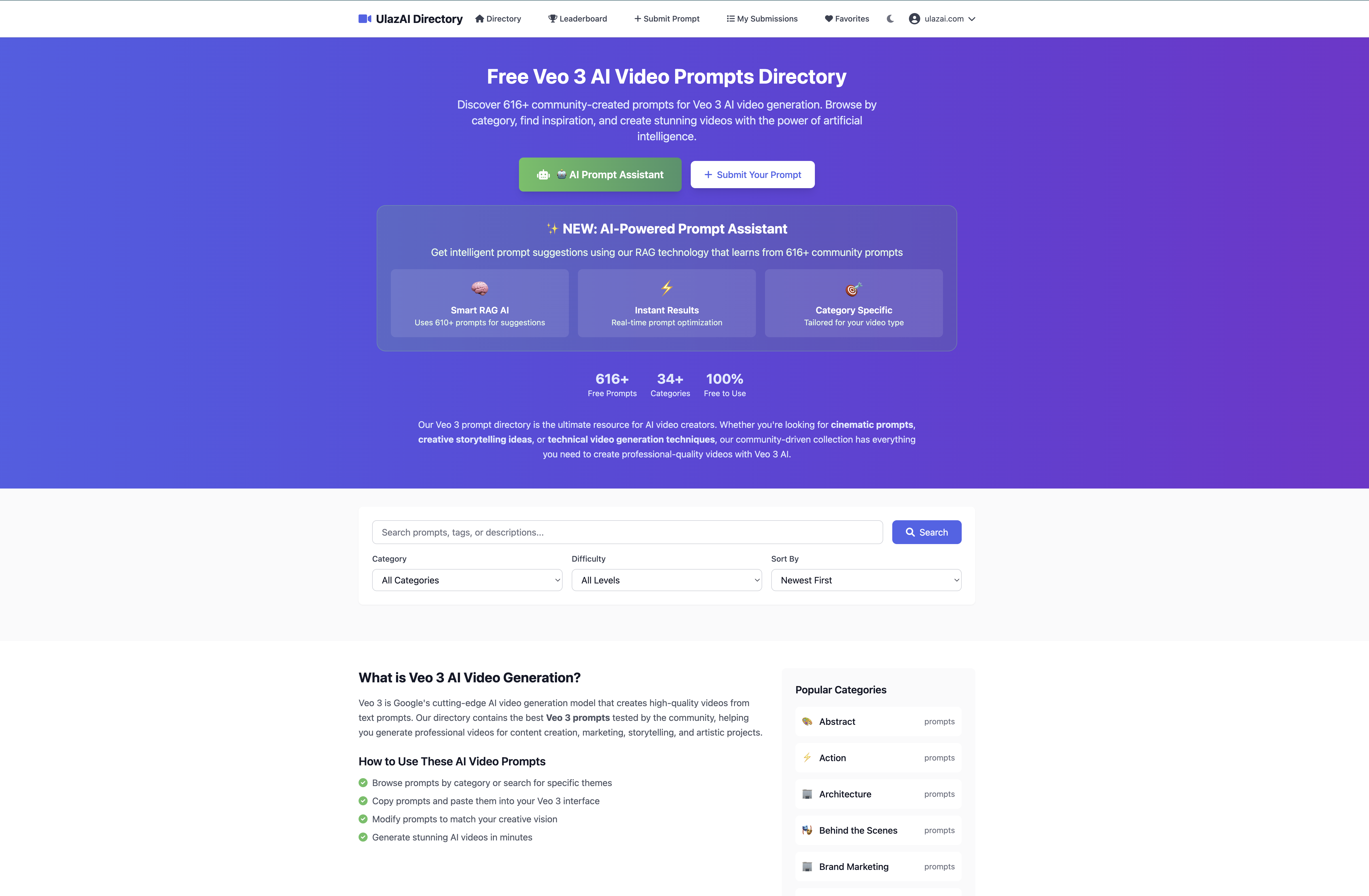 Ulazai.com - Create AI videos with VEO 3 Fast – 8s in seconds media 4