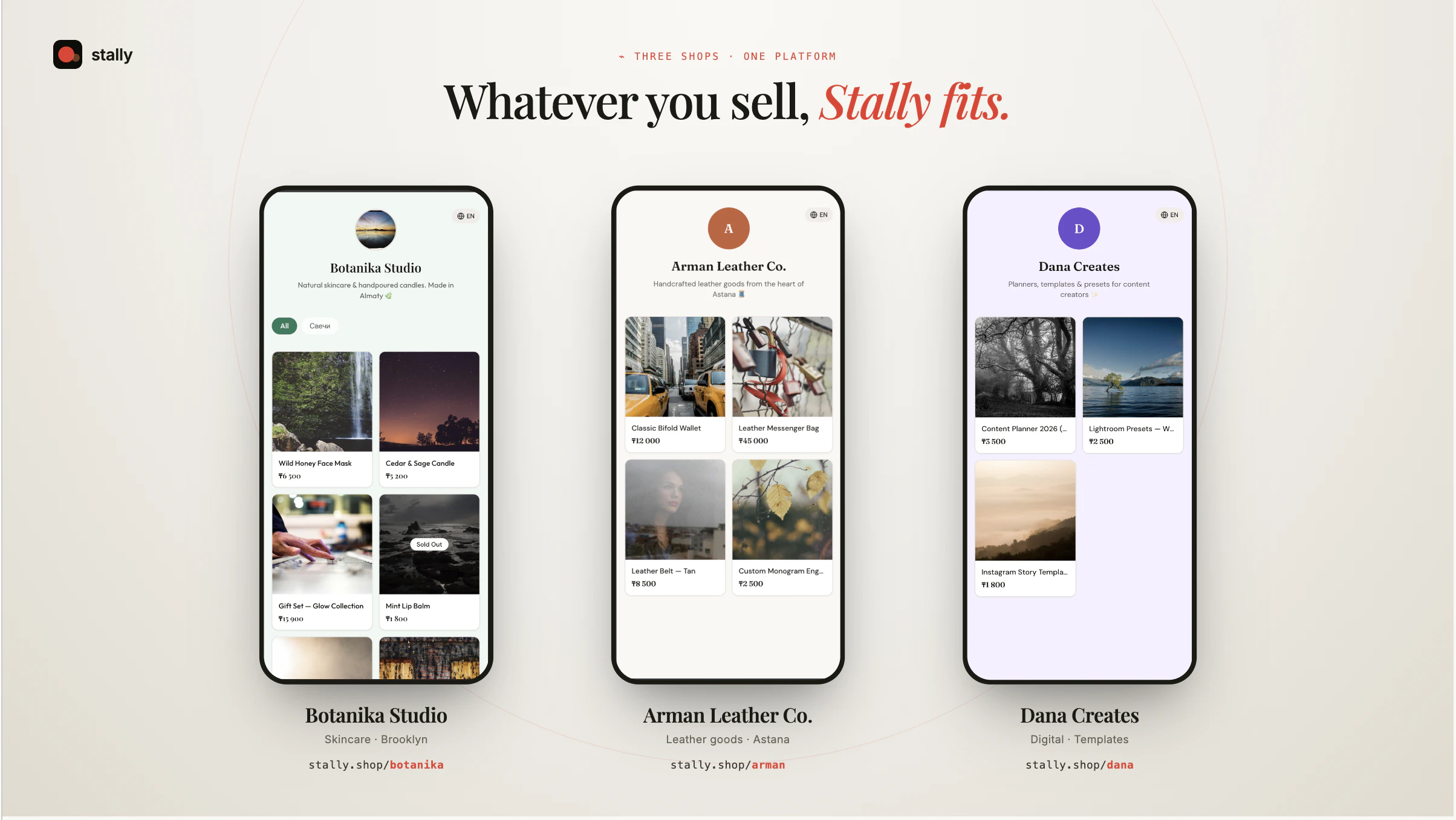 Stally — Your shop, one link away screenshot 4