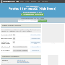 WhatIsMyBrowser.com gallery image
