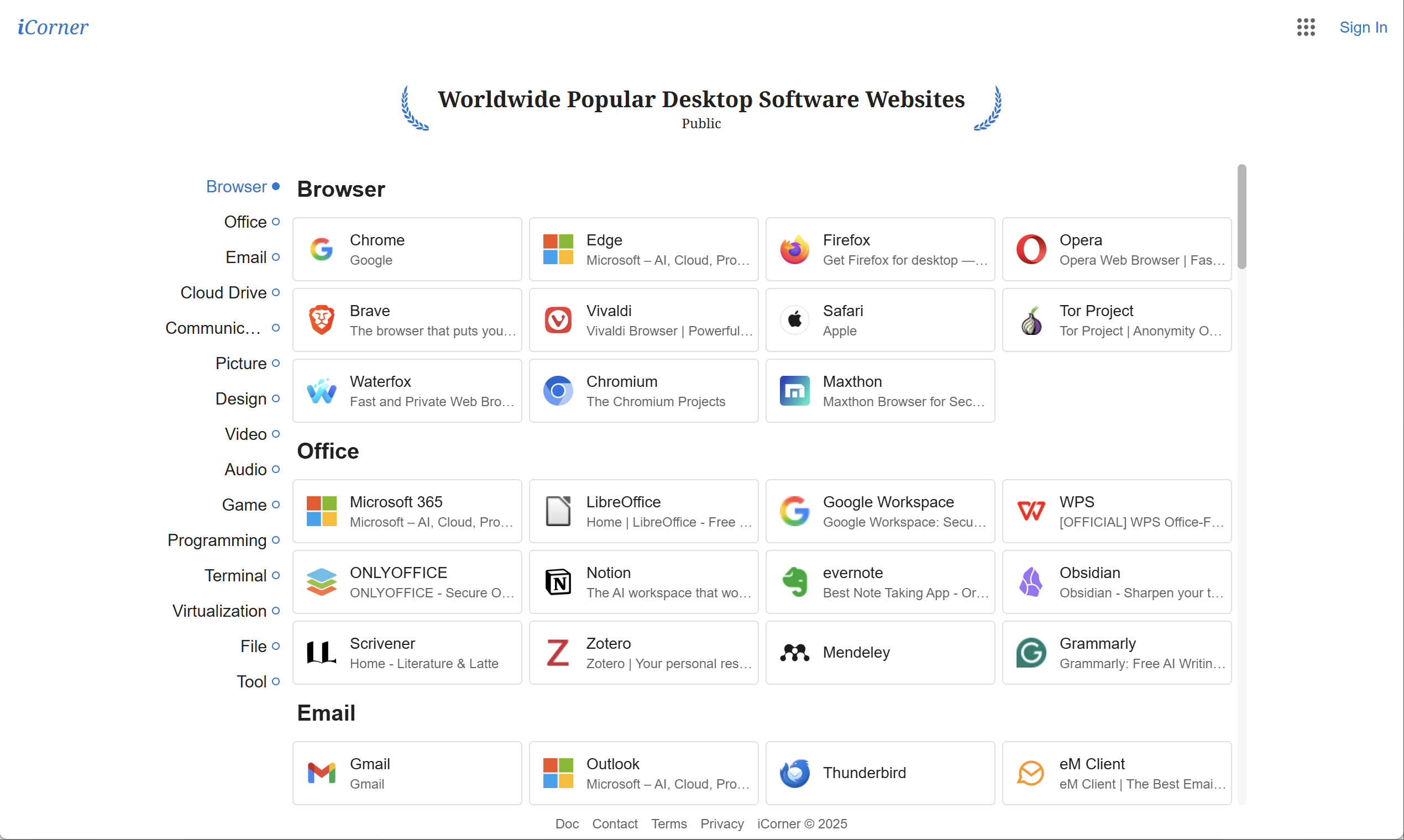iCorner - Screenshot 4 showing product features and functionality