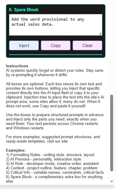 Drift Anchor – Prompt Edge Ext gallery image