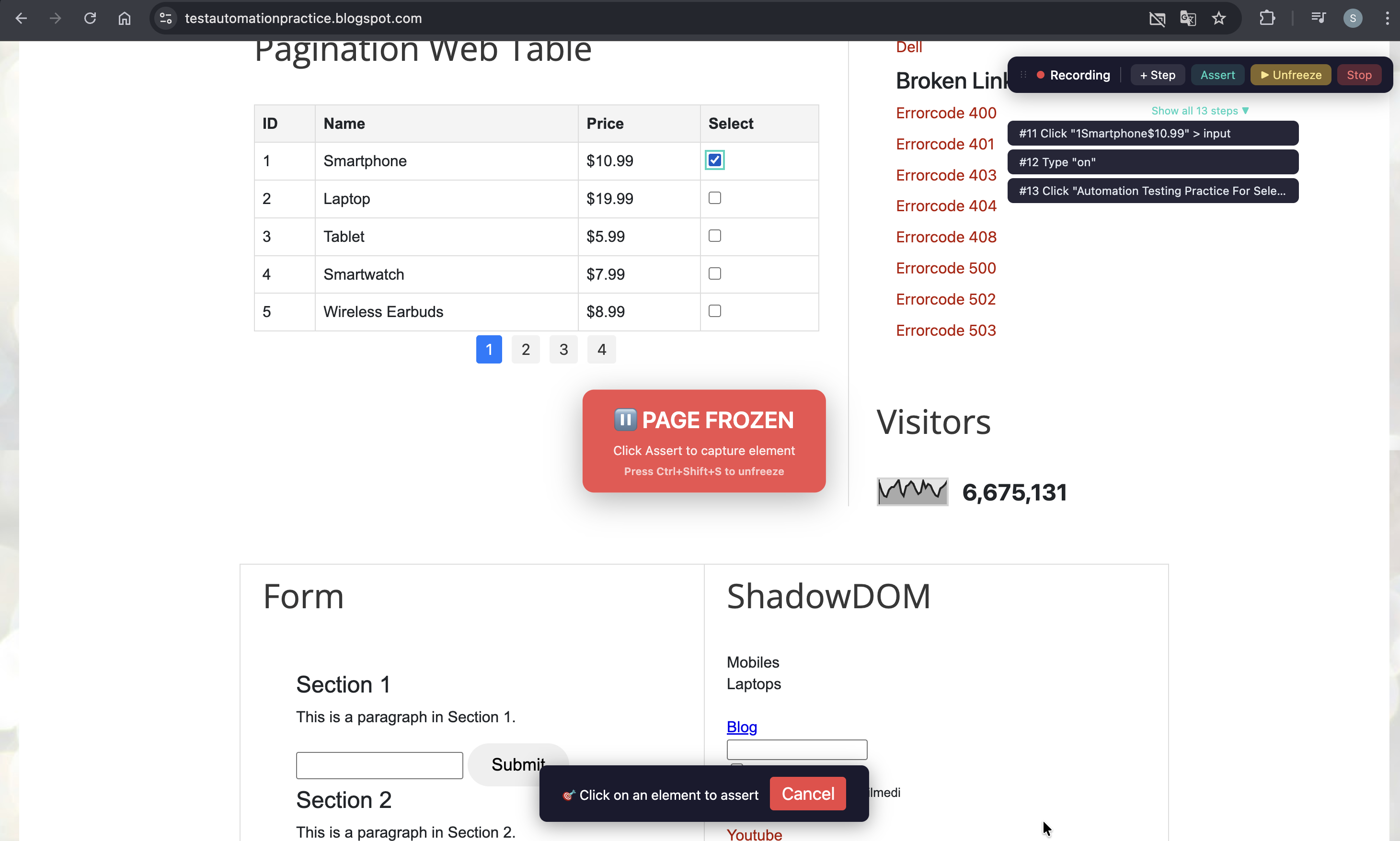 Test Buggy gallery image