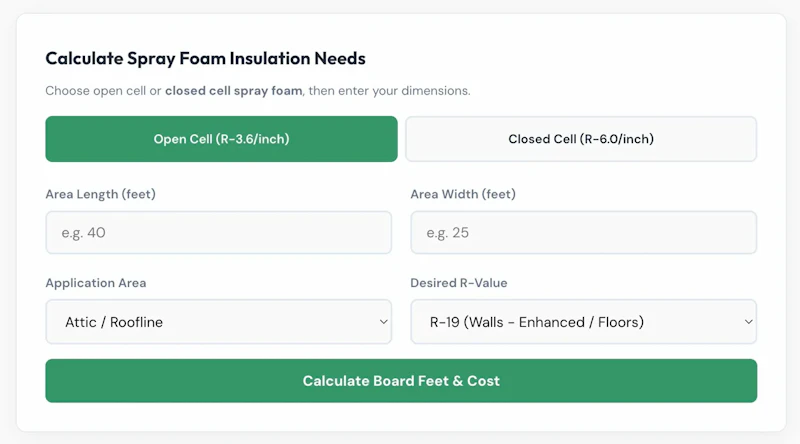 Insulation Calculator screenshot 3