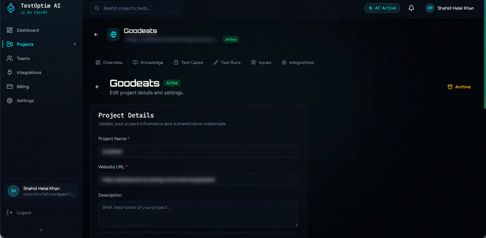 TestOptim AI screenshot 6
