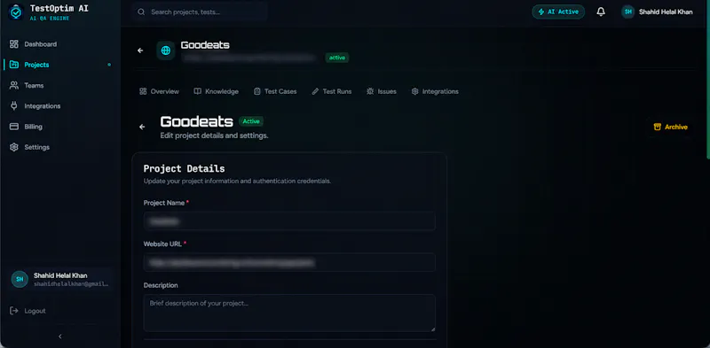 TestOptim AI screenshot 6