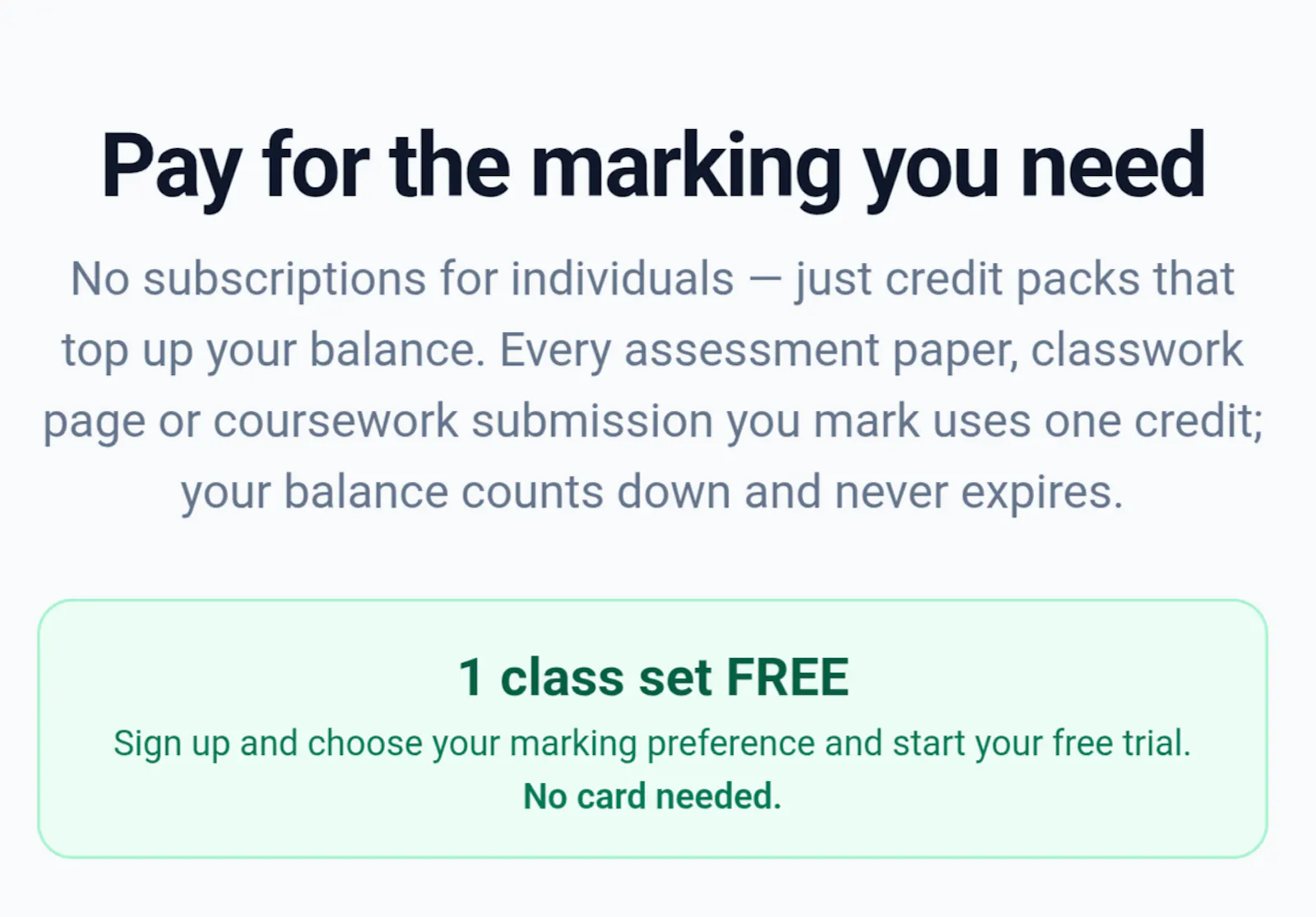 FREE Instant Marking Tool screenshot 1