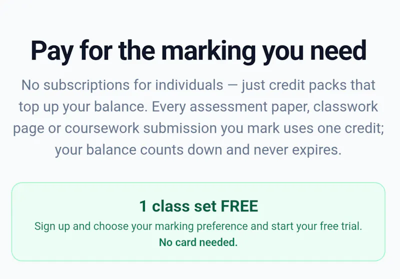 FREE Instant Marking Tool screenshot 1