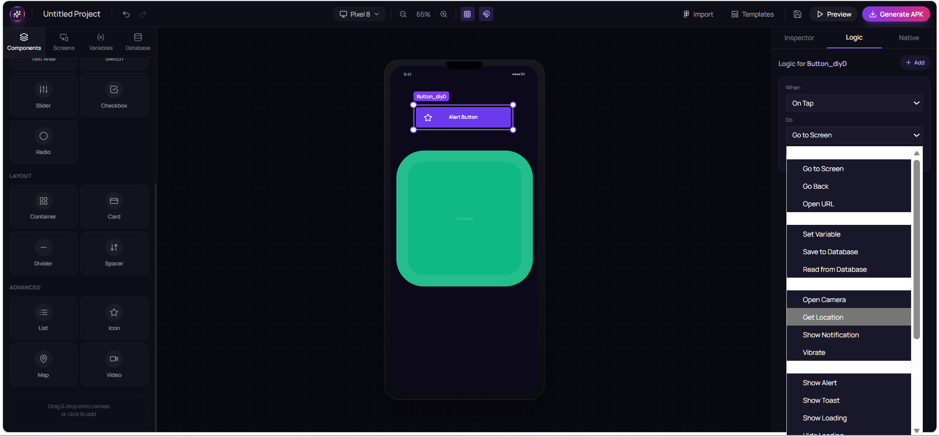 Forge — Design Figma to APK in minutes gallery image