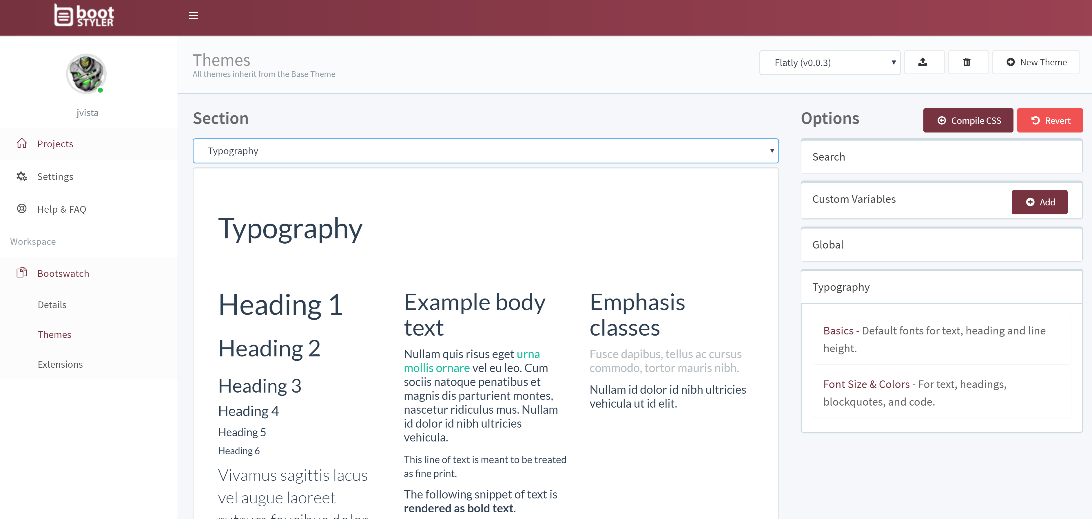 BootStyler gallery image