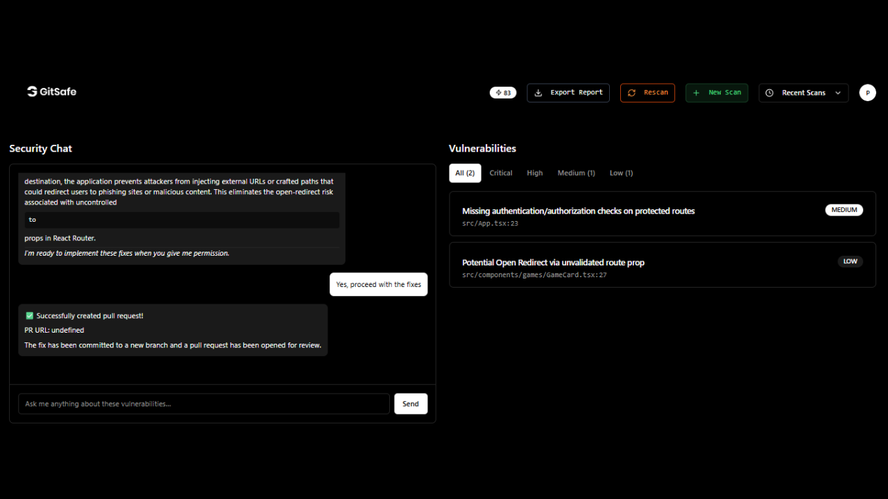 GitSafe gallery image