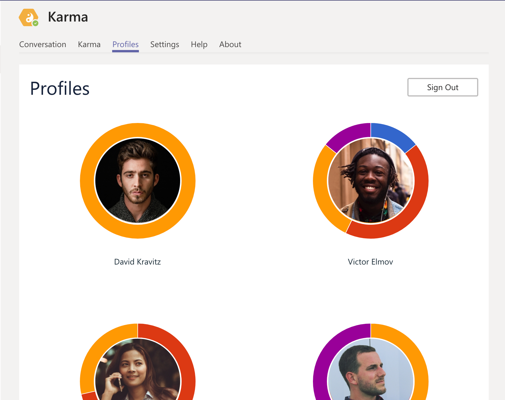Karma bot for MS Teams gallery image