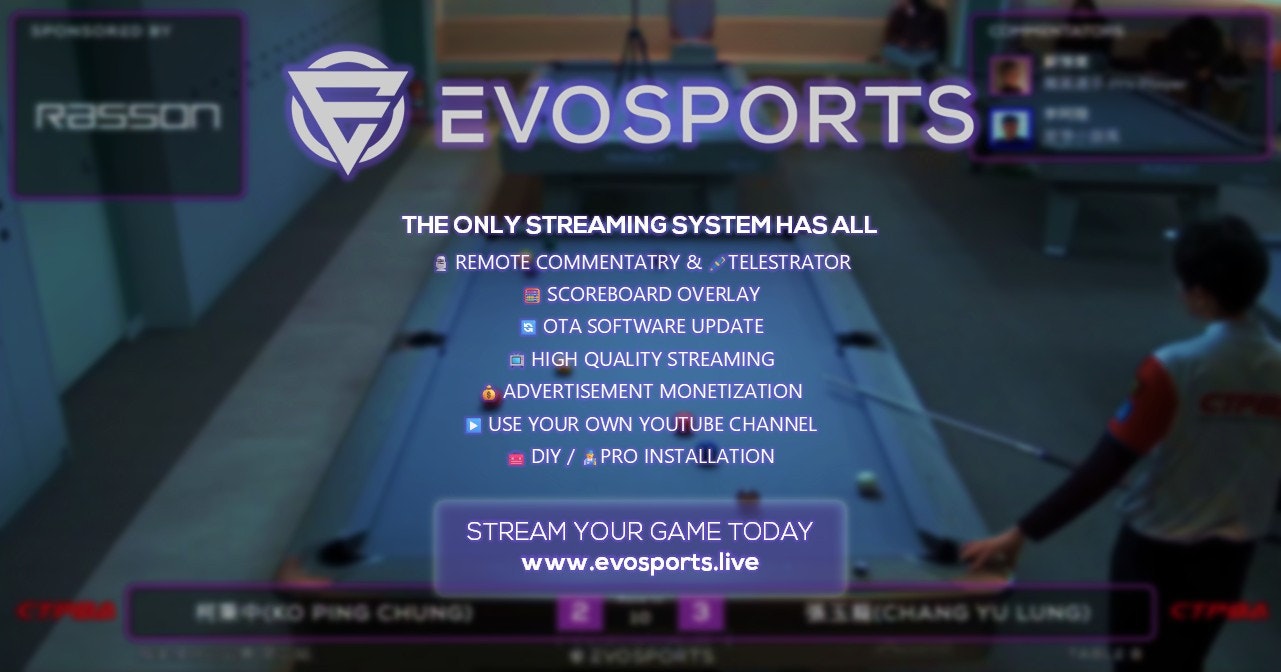 Mídia 2 de EVOSports Streaming - Nunca perca a ação