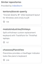 GitHub Recommender Extension gallery image
