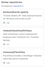 GitHub Recommender Extension gallery image
