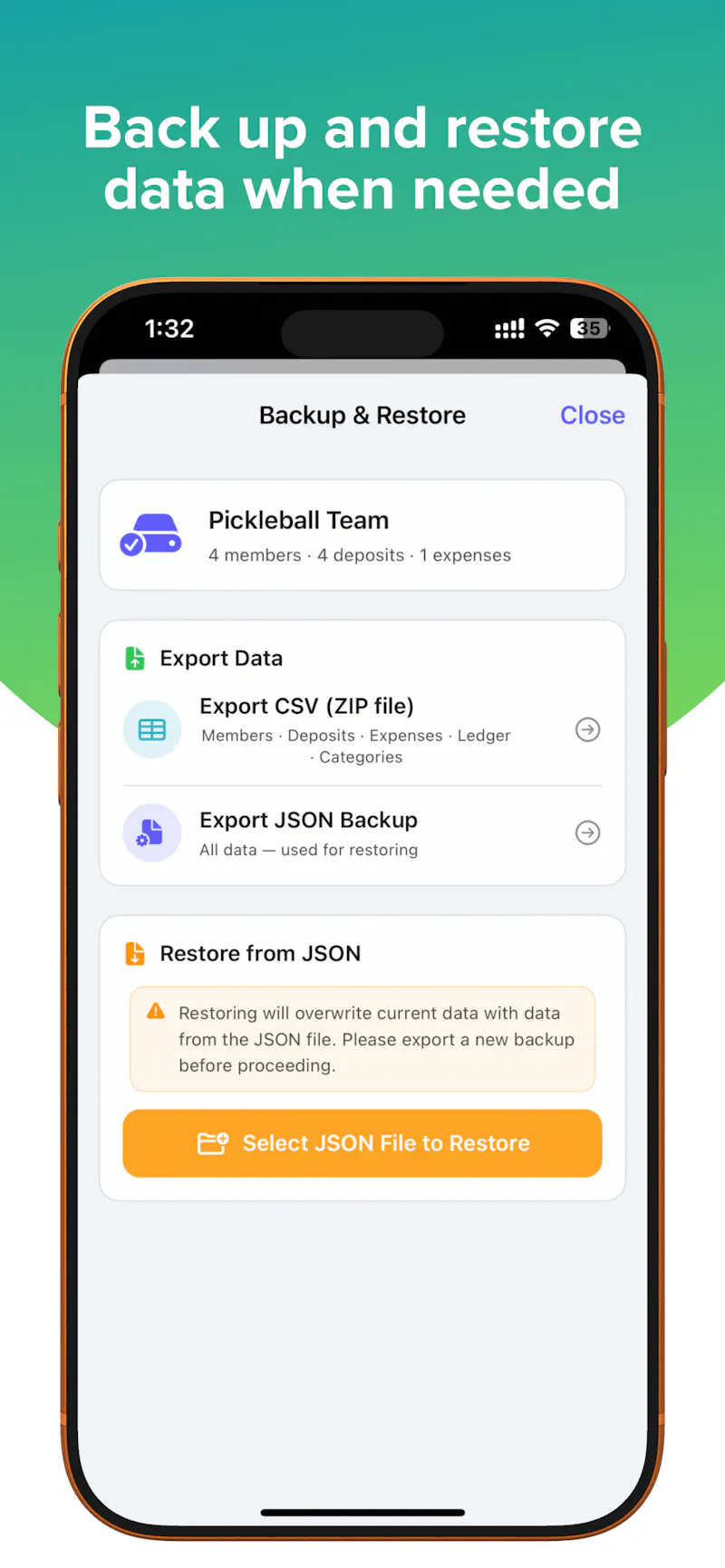 TeamFund: Group Expense  screenshot 7