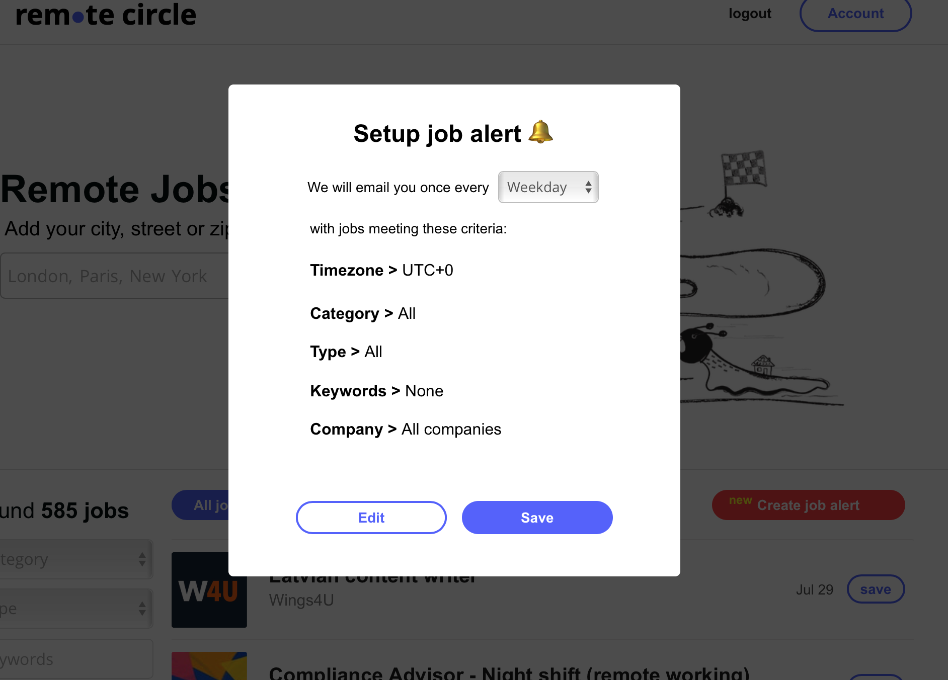 Custom Remote Job Alerts gallery image