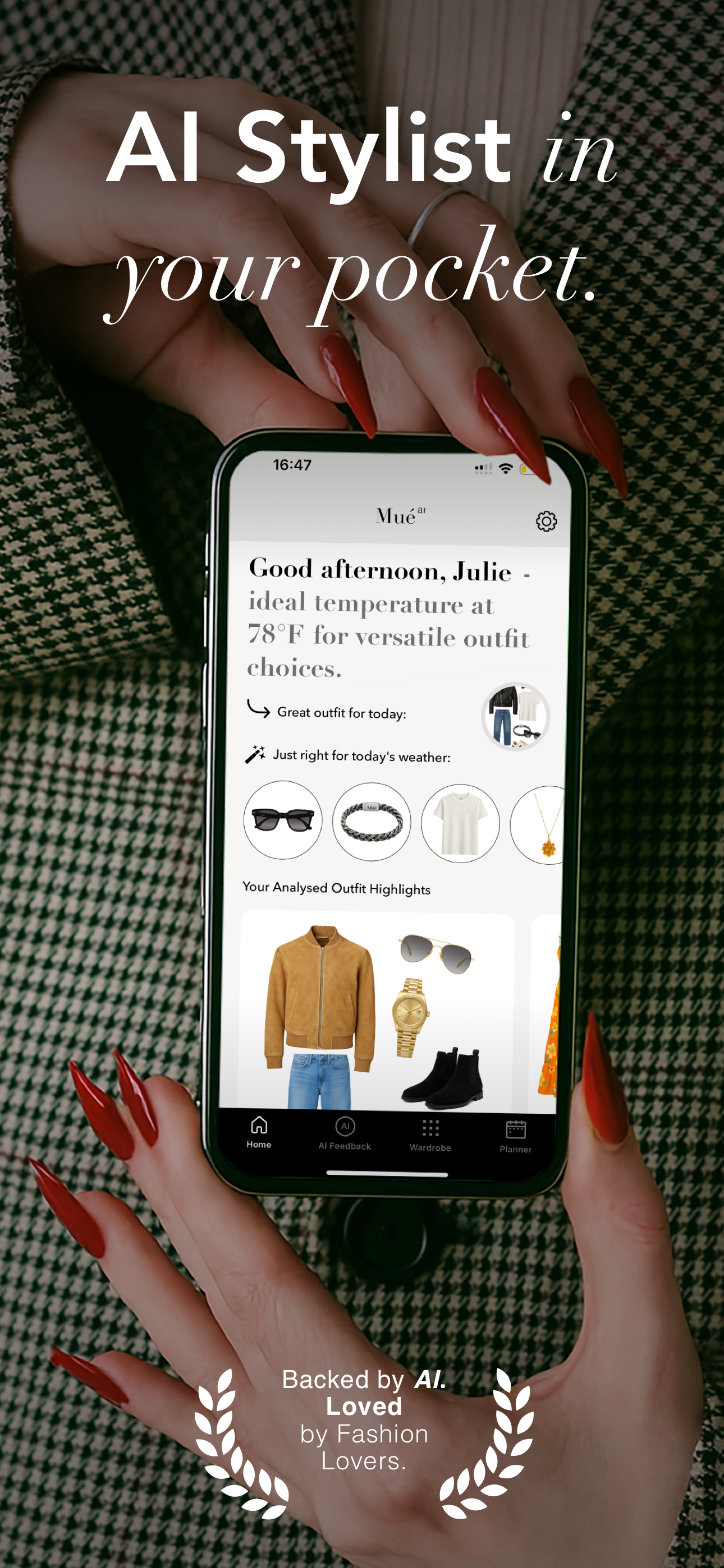 MUé AI Stylist media 2