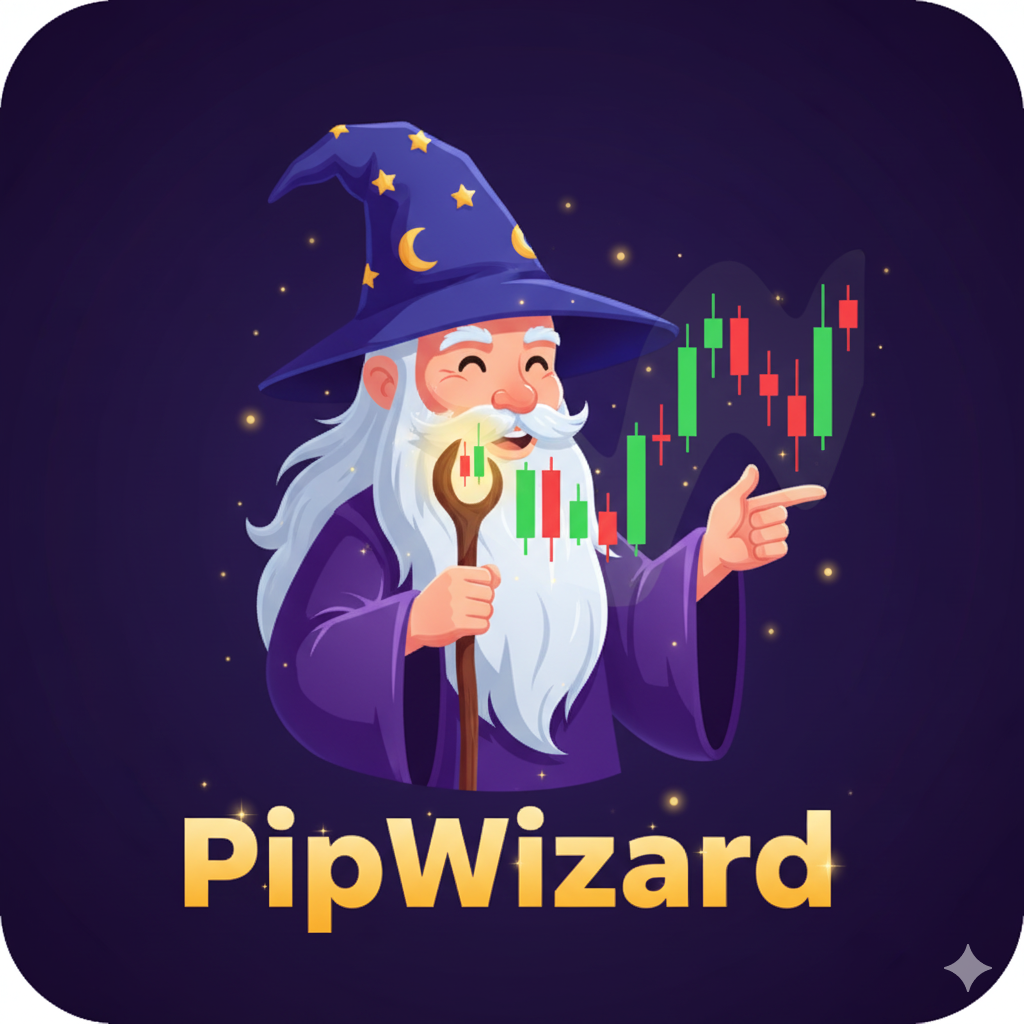 PipWizard - Product Hunt launch logo and brand identity