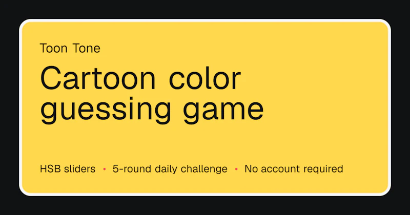 Toon Tone screenshot 1
