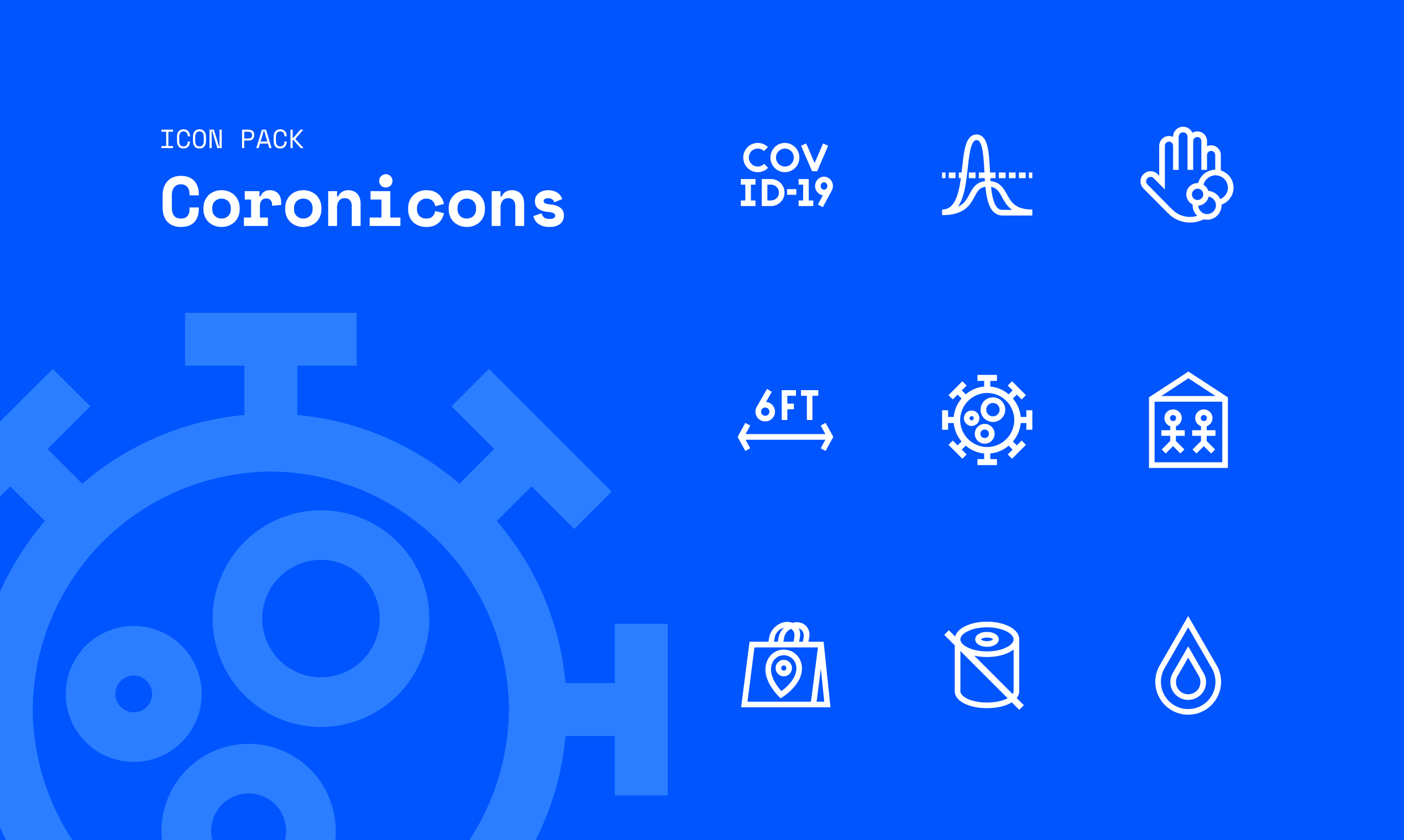 Coronicons Covid-19 Icon Pack gallery image
