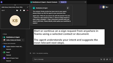 DocEndorse AI Agent for Microsoft Teams gallery image
