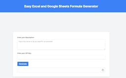 Google Sheet Formula Generator media 2